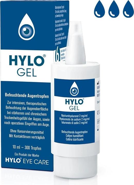 Actual product image HYLO Gel Augentropfen (10 ml, 10 ml)