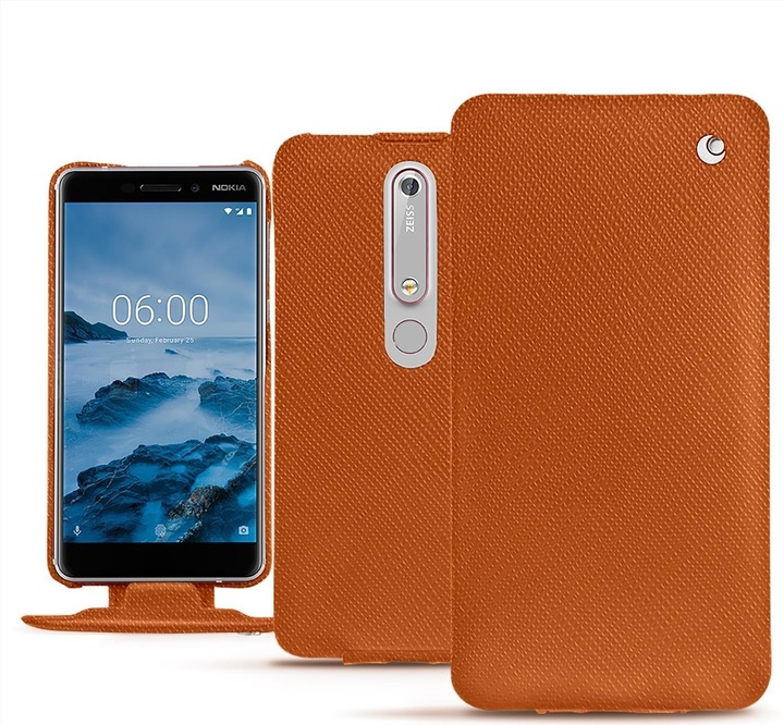 Actual product image Noreve Leather cover vertical (Nokia 6 (2018))