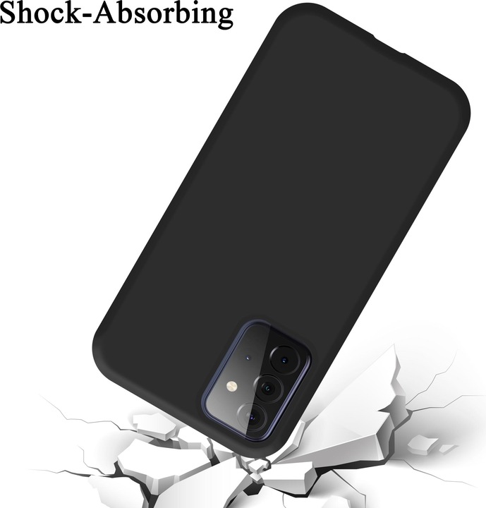 Actual product image Cadorabo TPU Liquid Silicone Case Cover (Samsung Galaxy A72, Samsung Galaxy A72 5G)