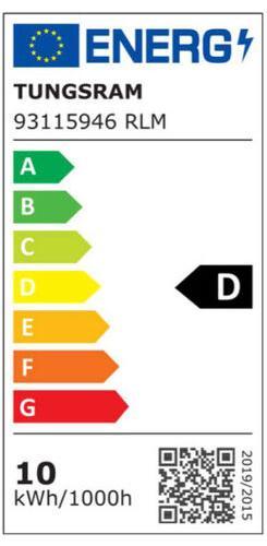 Energie-Label Segula 65618 LED bulb E27 D (E27, 1350 lm, 1x)