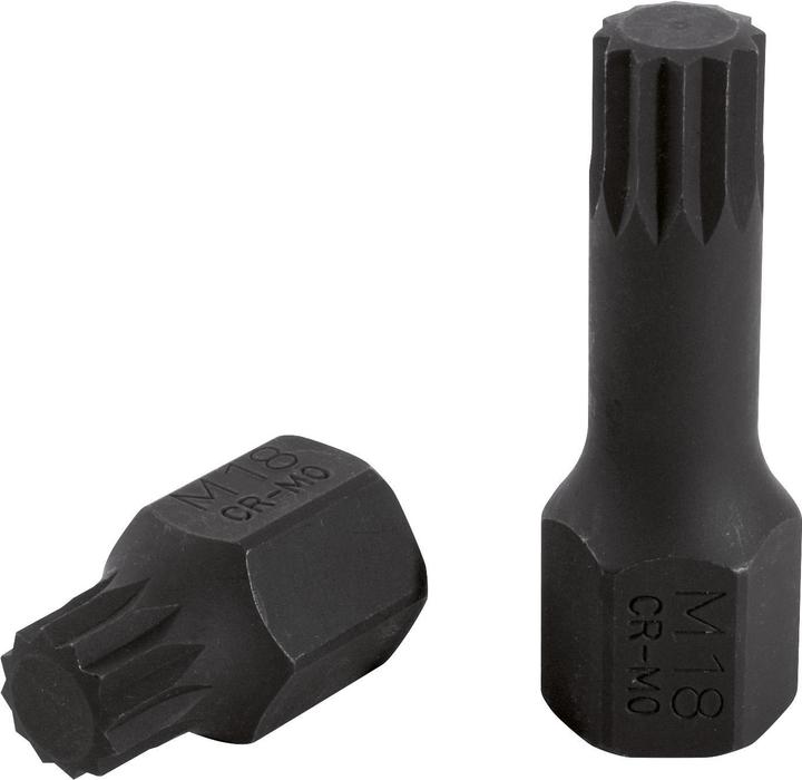 KS Tools 1/2&quot, DUODRIVE speciale power bitmof XZN, M18,43mm kort