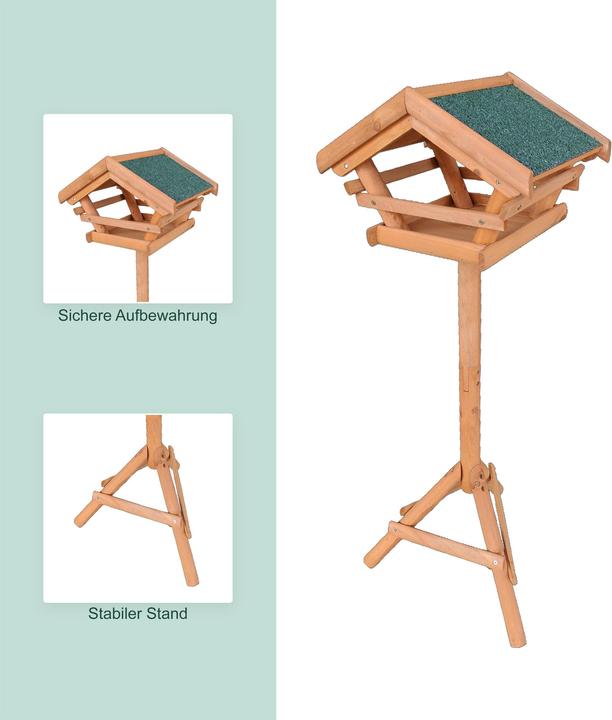 Produktbild Relaxdays Vogelfutterhaus