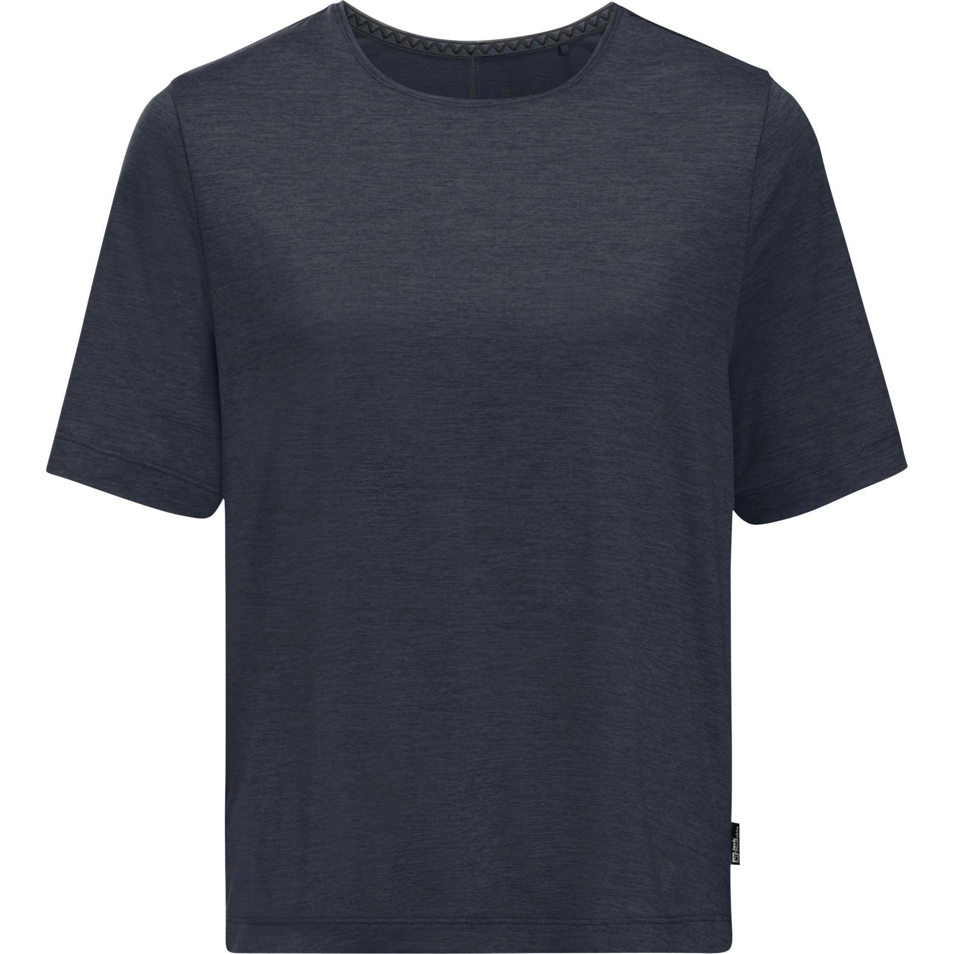 Jack Wolfskin, Damen, Sportshirt, Travel T W (M), Grau, M