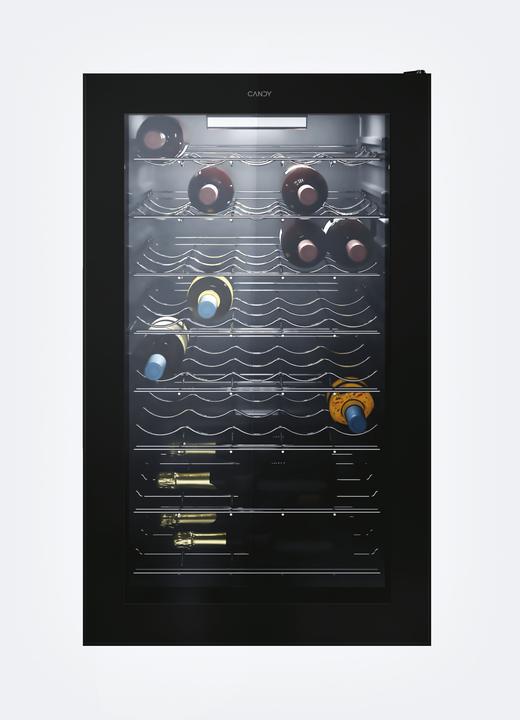 Immagine prodotto Candy DiVino CWC 150 EM/NF Cantina per vini con compressore Nero 41 bottiglie/barile