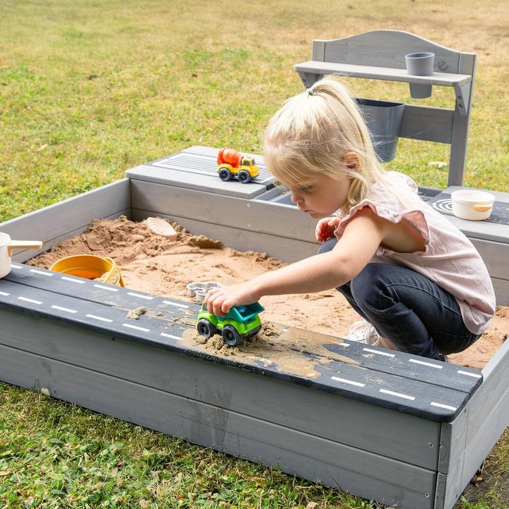 Produktbild Roba Sandkasten mit Matschküche 54x117x118 cm