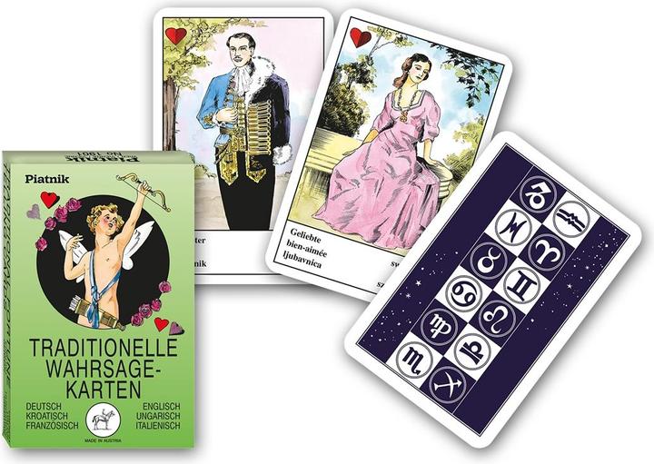 Produktbild Piatnik Aufschlagkarten Zigeuner (Deutsch, Englisch, Französisch, Italienisch, Kroatisch, Ungarisch, 2 - 4 Spieler)