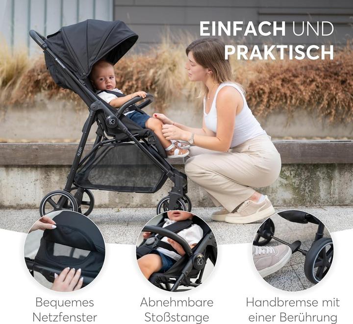 Produktbild Kikkaboo Kinderwagen, Buggy Alexa 22 kg