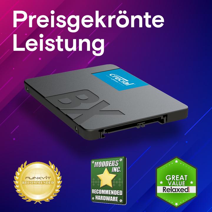Actual product image Crucial BX500 (1000 GB, 2.5")
