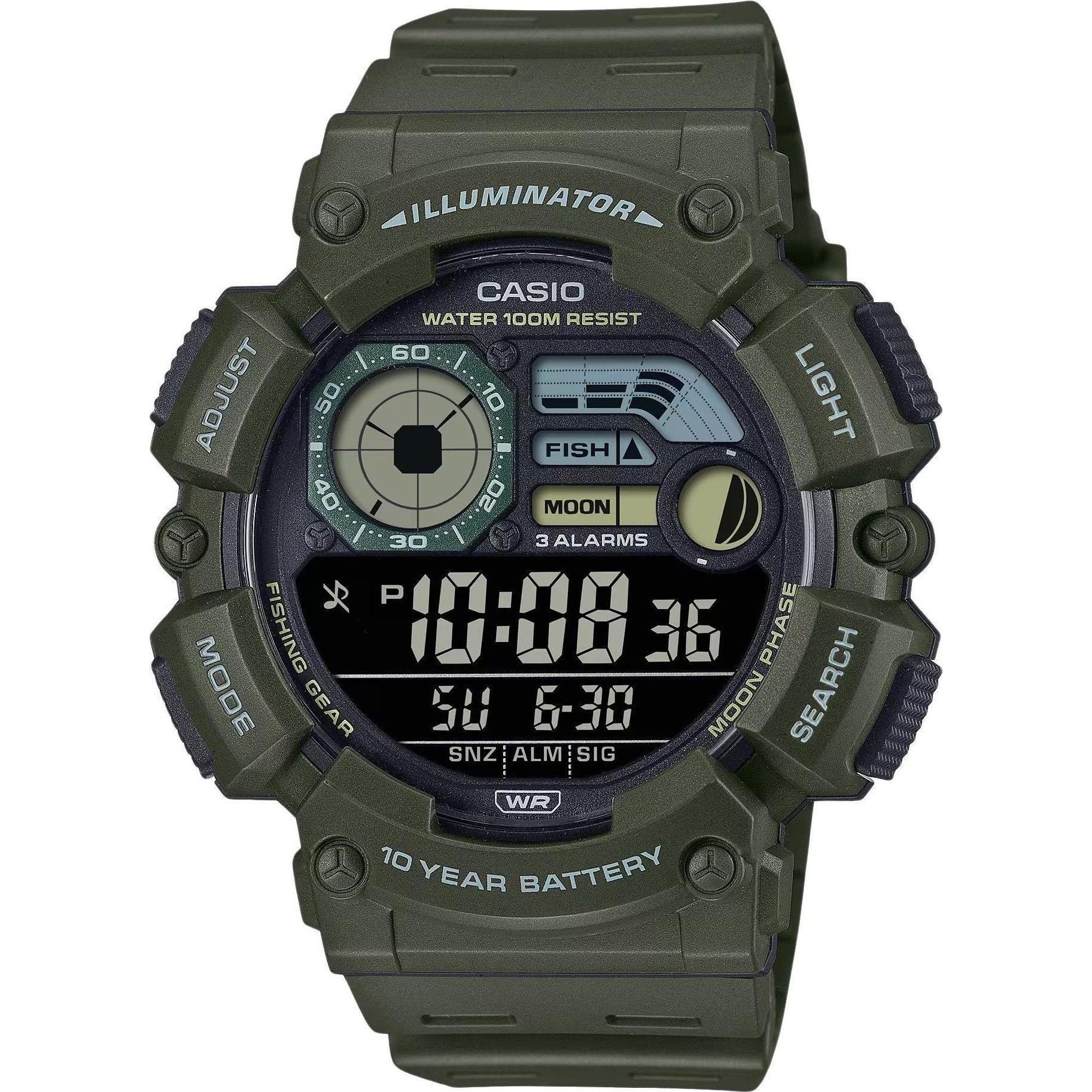 Casio, Armbanduhr, Classic WS-1500H-3BVDF, (Digitaluhr, 50.10 mm)