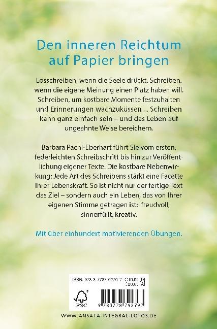 Produktbild Federleicht - Die kreative Schreibwerkstatt (Deutsch, Barbara Pachl-Eberhart, 2017)