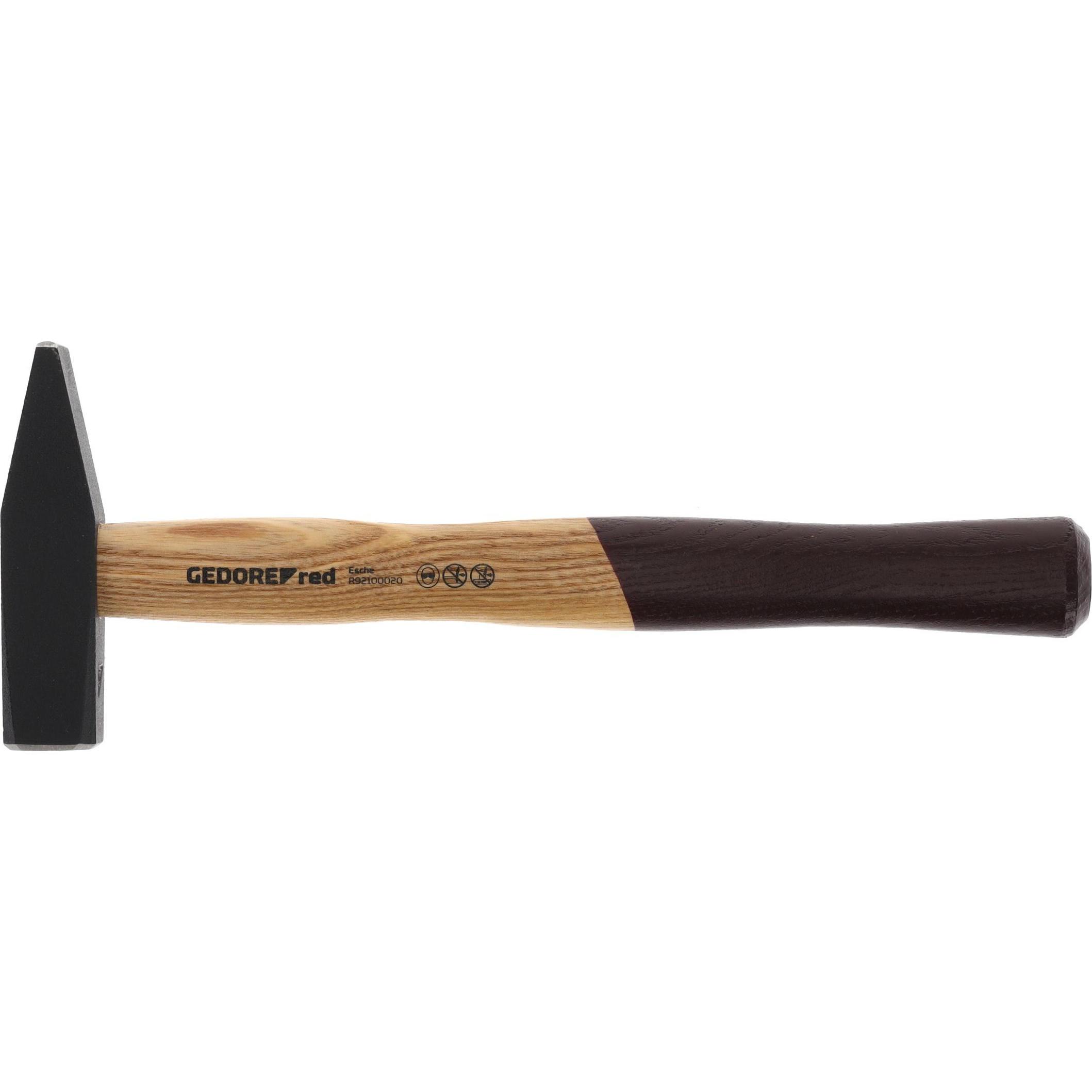 Gedore Red, Hammer, red R92100020 Schlosserhammer 500 g 320mm Esche (622 g)