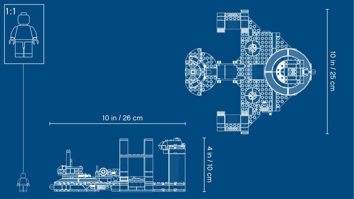 Actual product image LEGO Snokes Throne Room (75216, LEGO Star Wars)