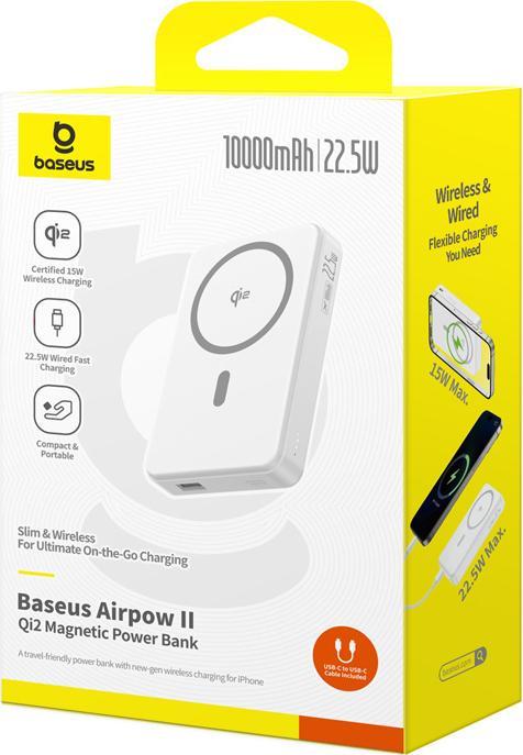 Actual product image Baseus Airpow2 (10000 mAh, 22.50 W, 37 Wh)