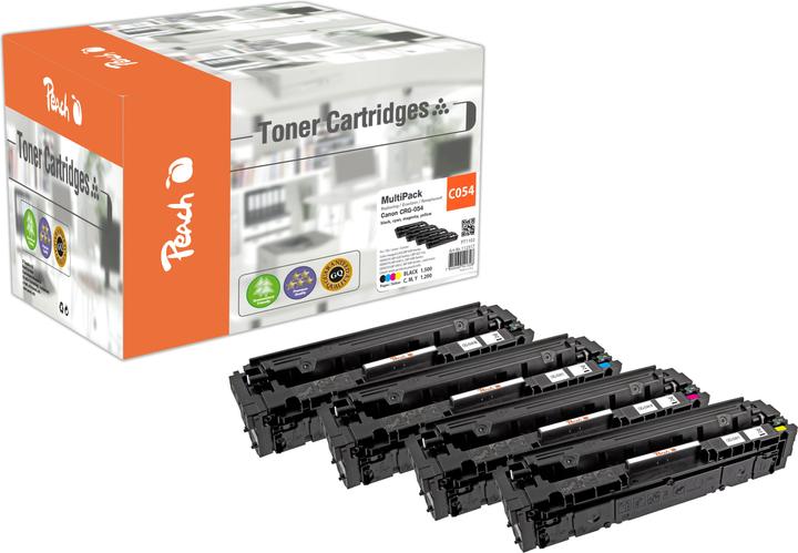 Produktbild Peach CRG-054 (BK, C, M, Y)