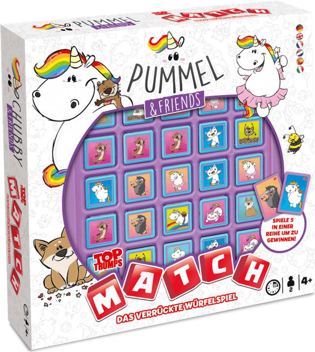 Produktbild Winning Moves Top Trumps Match Pummeleinhorn (Deutsch, Französisch, Italienisch)