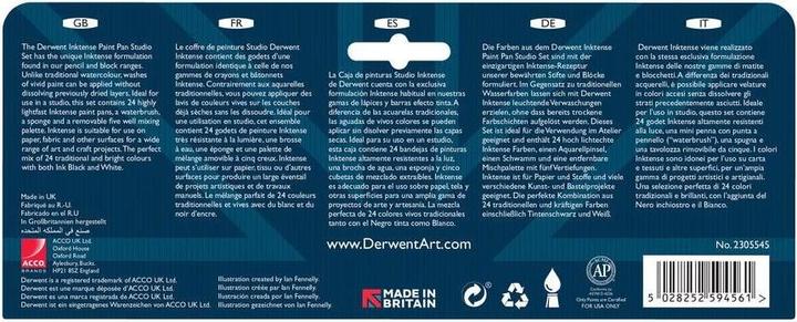 Immagine prodotto Derwent Palette Inktense Paint 24 Pan (603054) (Bianco)