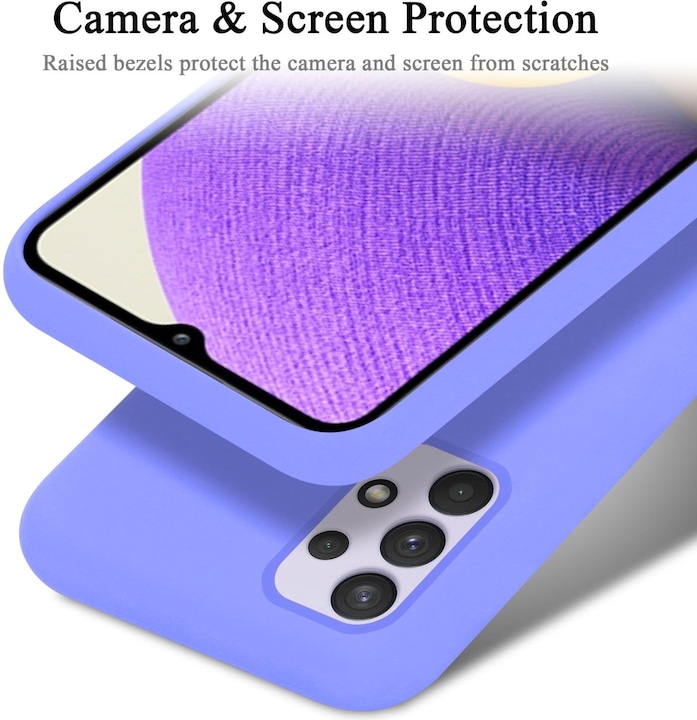 Actual product image Cadorabo TPU Liquid Silicone Case Cover (Samsung Galaxy A33 5G)