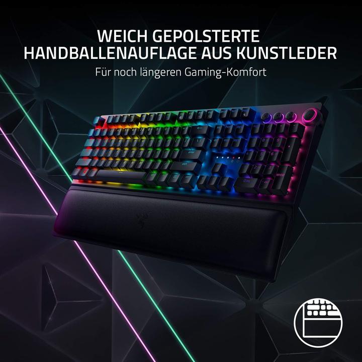 Image du produit Razer BlackWidow V3 Pro (US, Filaire, Sans fil)
