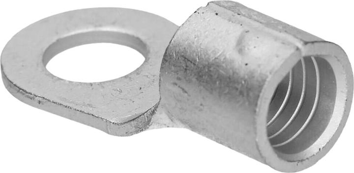 Kalitec 10 Stück Q25-8 Quetschkabelschuh 25mm² M8 I Unisoliert I Dornpressung I Für mehr-, fein- und