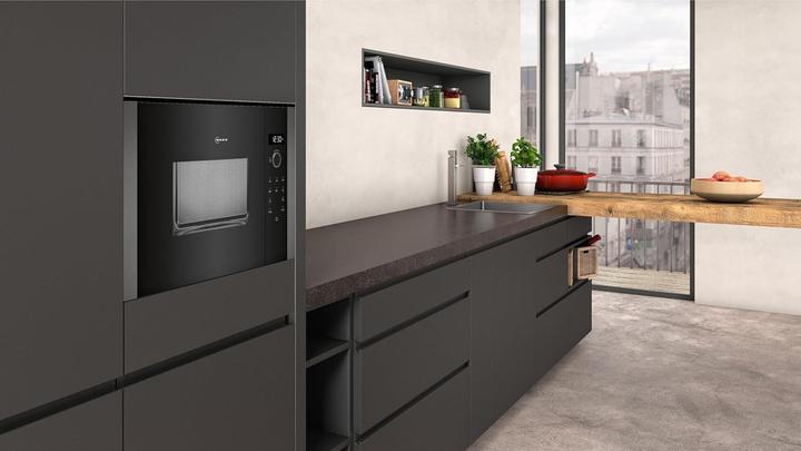 Actual product image Neff N 50, built-in microwave, Graphite-Grey, HLAWD23G0