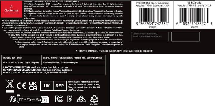 Immagine prodotto Hercules Stream Essentials Kit (USB)