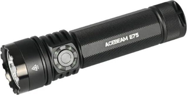 AceBeam Taschenlampe E75 5000K Schwarz (12.90 cm, 4500 lm)