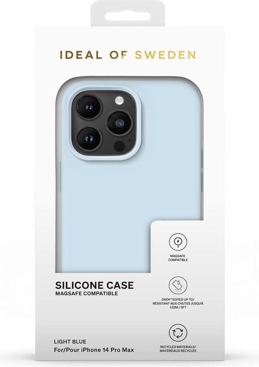 Immagine prodotto iDeal Of Sweden Coperchio in silicone Magsafe Designer Azzurro (Apple iPhone 14 Pro Max)