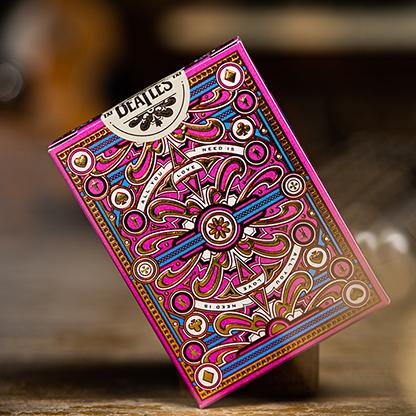 Image du produit Theory11 Cartes à jouer The Beatles version rose (Anglais)