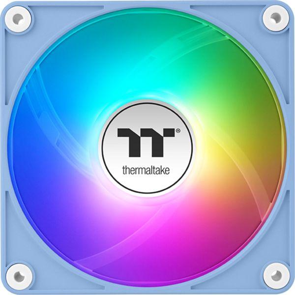 Actual product image Thermaltake TT CT120 EX Rev ARGB Sync PC Cooling Fan 3 Pack Hydrangea (120 mm, 3 x)