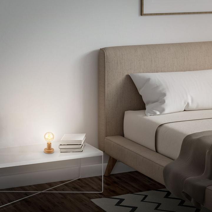 Image du produit Briloner Lampe de table, bois, excl. 1x E27 max. 10W (E27)