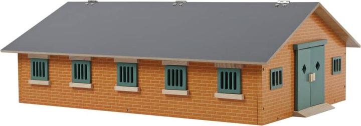 Produktbild Sombo Horse Stallholz mit 9 Pferdeställen 1:33