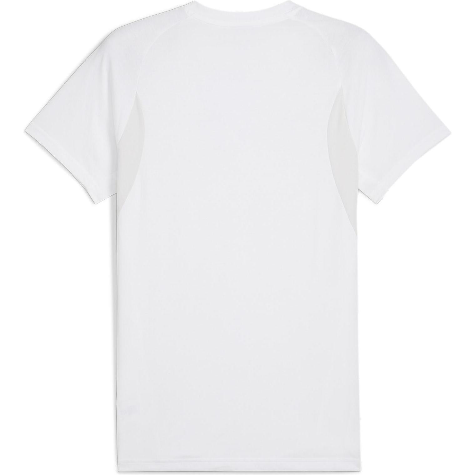 Thumbnail - Puma, Herren, Sportshirt, teamEVOSTRIPE Tee (M), Weiss, M