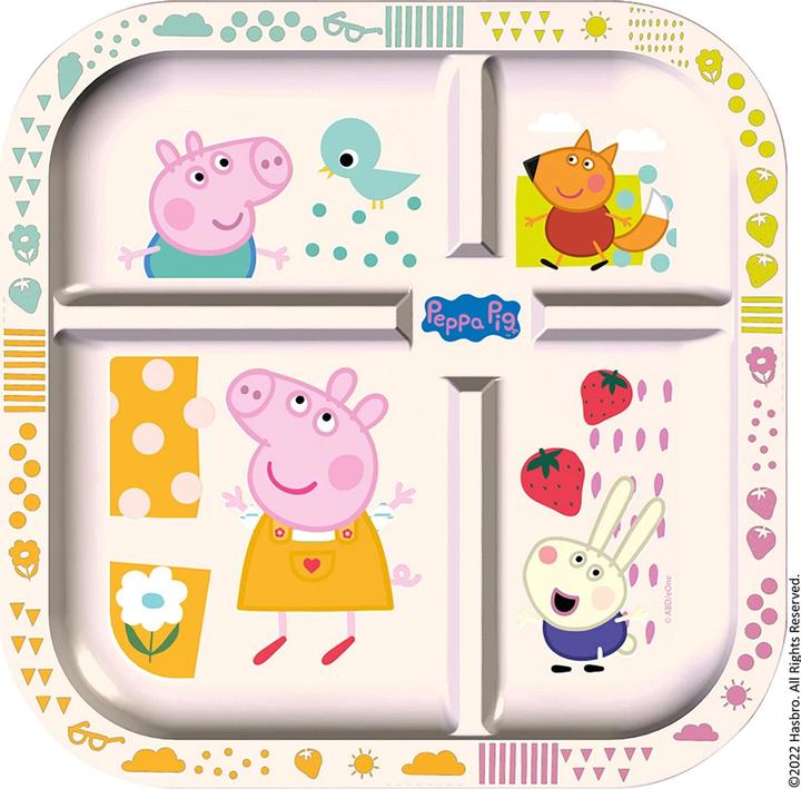 Actual product image Koziol Eating Plate+Cube P.Pig