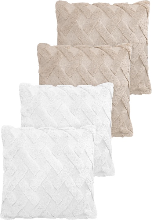 Produktbild Aspero 4er Set Kissenbezüge inkl. Füllung Sofia (45 x 45 cm)