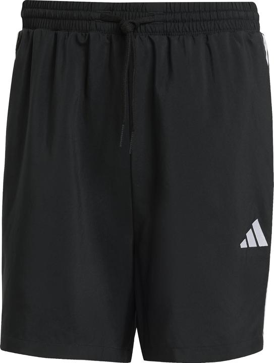 Actual product image adidas Men's Essential Three Stripes Chelsea Base Short, Black/White, XXL (XXL)