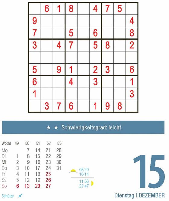 Produktbild Sudoku 2026 (12 x 16 cm)