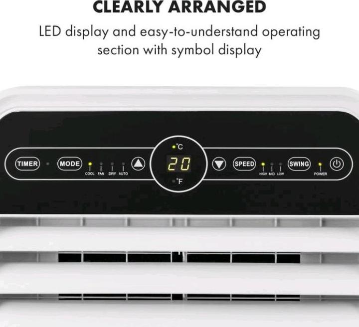 Image du produit Klarstein Metrobreeze 9 New York City Climatiseur mobile Blanc (40 m², 9000 BTU/h)