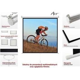 Thumbnail - Art ER M120 4:3 EKRAN RĘCZNY PÓŁAUTOMAT 4:3 120 244x183cm MS-120 4:3 (120", 4:3), Leinwand