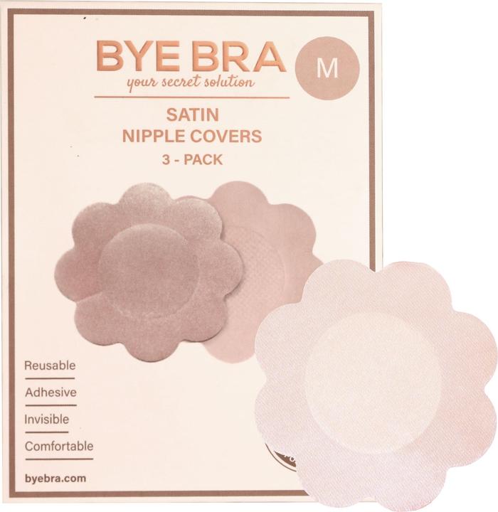 Immagine prodotto Bye Bra Copricapezzoli di seta (XL, confezione da 3)