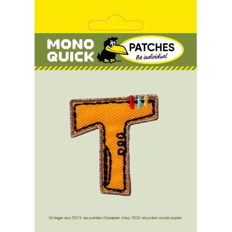 Thumbnail - Mono Quick Buchstabe T, Applikationen, Mehrfarbig