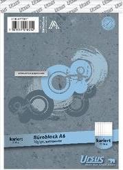 Image du produit Ursus Bloc bureautique avec couverture A6 quadrillé 50feuilles (A6, Quadrillé)