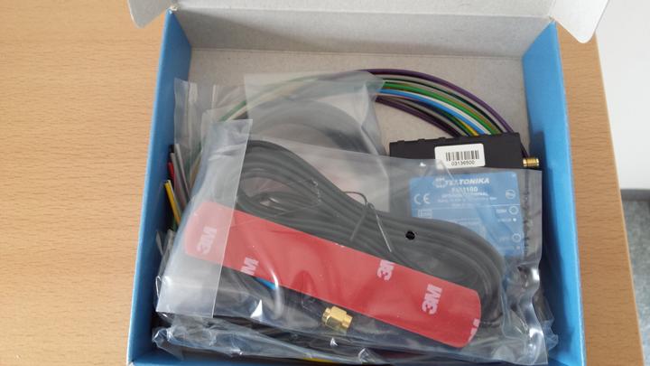 Actual product image Teltonika tracker gps - fmb230 - vehicle - 2g bluetooth advanced gps tracker