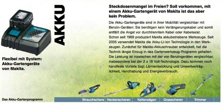 Produktbild Makita Dum604zx (Akkubetrieb)
