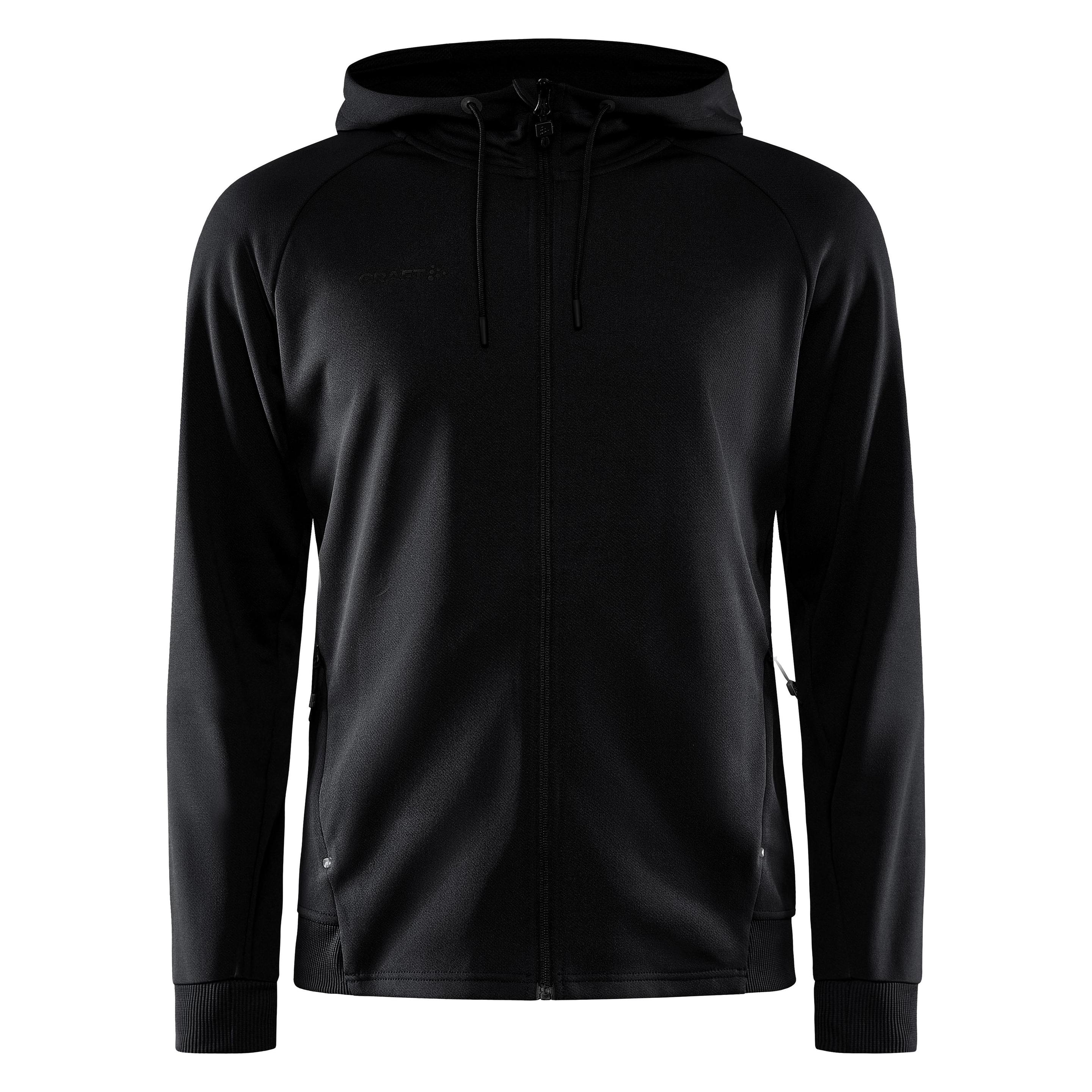 Craft, Herren, Pullover, Adv Unify Fz Hood M, Schwarz, (M)