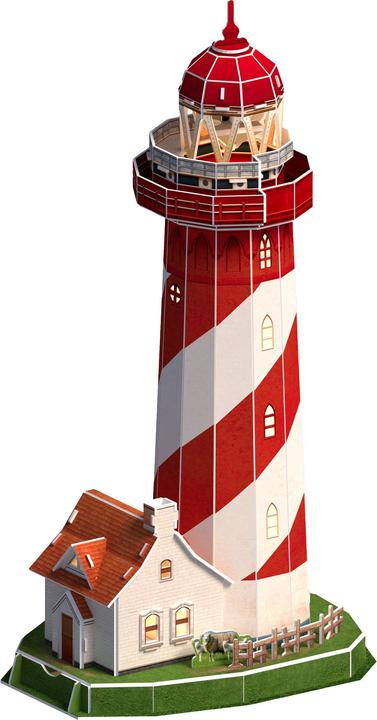 Produktbild Cubicfun Cubic Fun 3d Puzzel Leuchtturm LED (51 Teile)