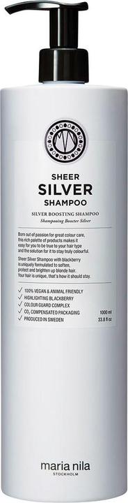 Image du produit Maria Nila Care & Style - Shampooing Sheer Silver (1000 ml, Shampoing liquide)