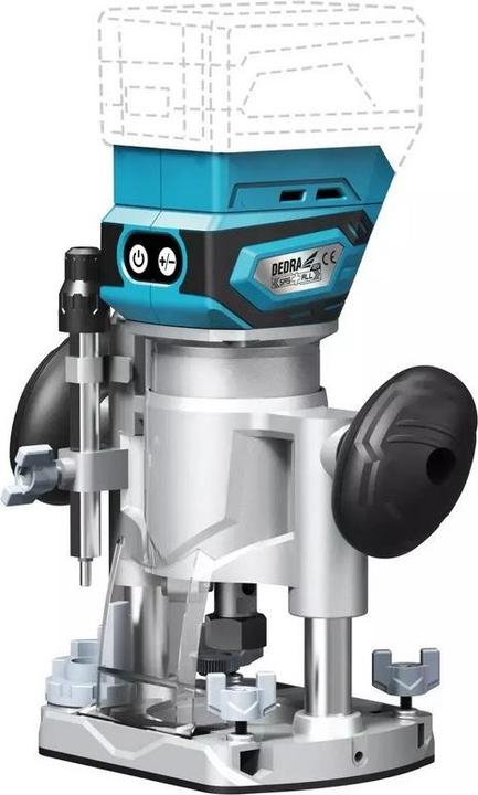 Actual product image Dedra Brushless milling machine 18V, DED7163