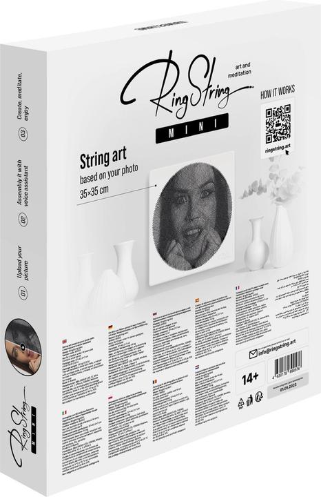 Produktbild Ring String String Art - Kunstset - Mini (35x35 cm)