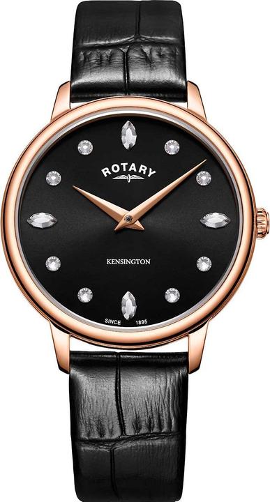 Produktbild Rotary LS05174/04 Kensington Damenuhr 35mm 5ATM (Analoguhr, 35 mm)