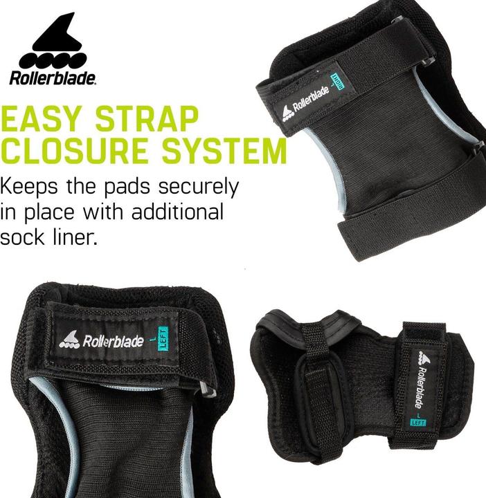 Actual product image Rollerblade Skate Gear Junior 3 Pack (XS, Elbow protectors, Wrist protectors, Knee pad, Pair)